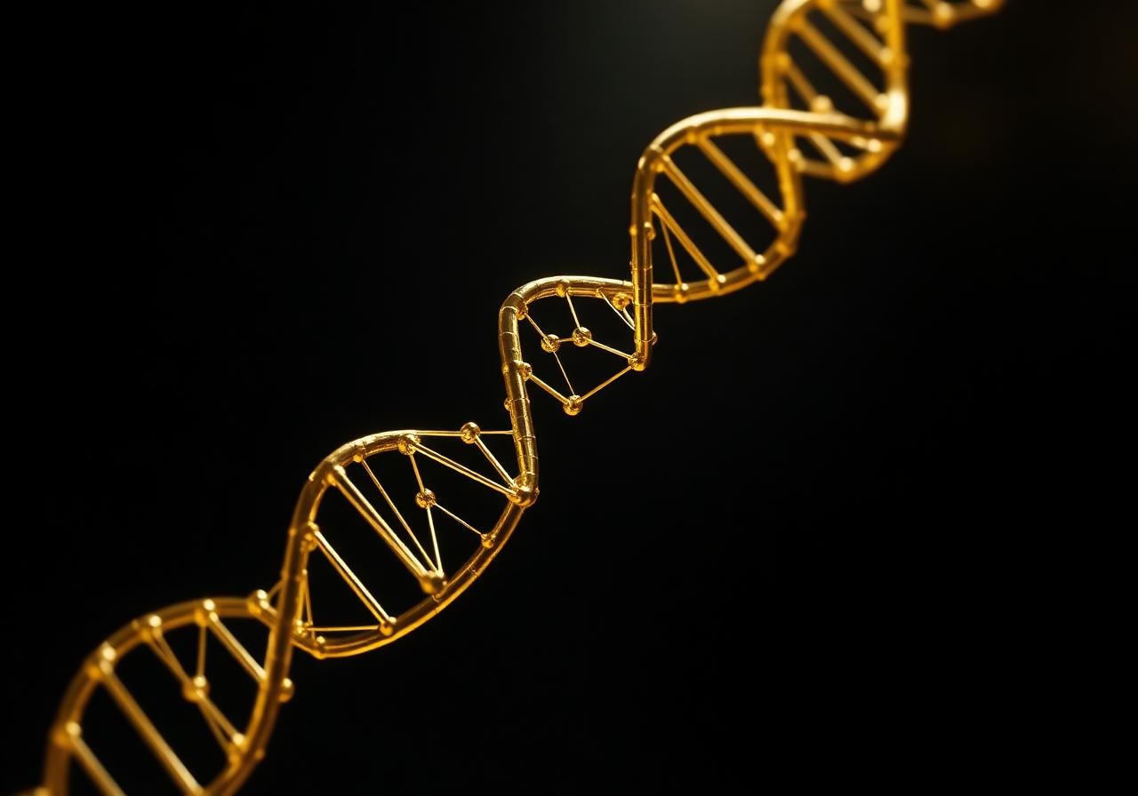 Gold molecular structure
